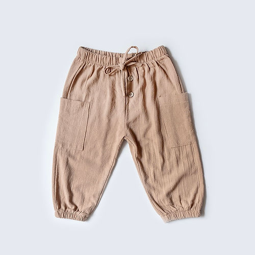 Lino Cargo Pants Café